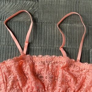 Victoria's Secret Coral Lace Bralette